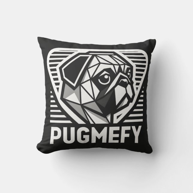 Cojín decorativo - Pugmefy (Anverso)