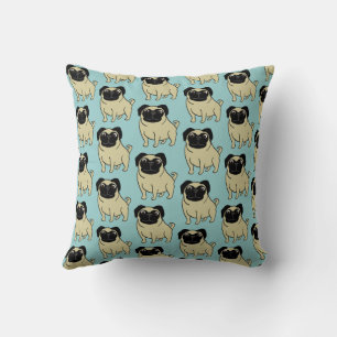 Cojín Decorativo Pugs