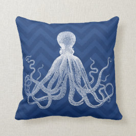 Cojín Decorativo Pulpo de Chevron