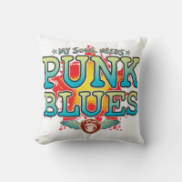 Punk Blues Soul Cushion
