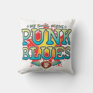 Cojín Decorativo Punk Blues Soul Cushion