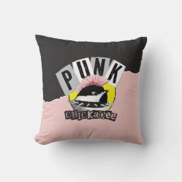 Cojín Decorativo Punk Chickadee