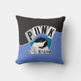 Cojín Decorativo Punk Chickadee