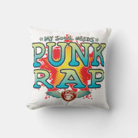 Punk Rap Soul Cushion