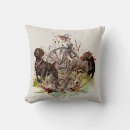 Cojín Decorativo Puntero de Shorthtransmitió alemán