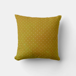 Cojín Decorativo Punto de polka de Grunge: fondo de acuarela
