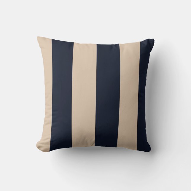 Cojín Decorativo Punto de Tan/Negro/ Polka Inversible PIlow (Anverso)