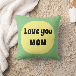 Cojín Decorativo Punto grande amarillo