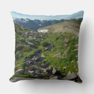 Cojín Decorativo Punto panorámico del Monte Rainier