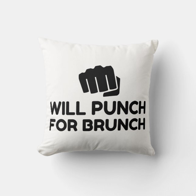 COJÍN DECORATIVO PUNTO PARA EL BRUNCH (Anverso)