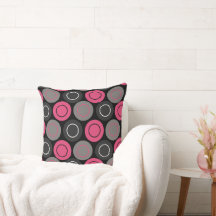 Punto Rosa y Gris Polika