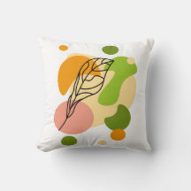 Puntos abstractos interesantes con hojas