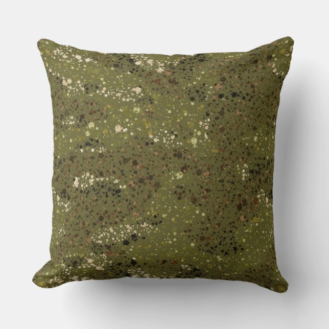 Cojín Decorativo Puntos de camuflaje (Anverso)