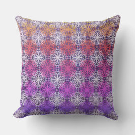 Cojín Decorativo Puntos de Rainbow Mandella Polka