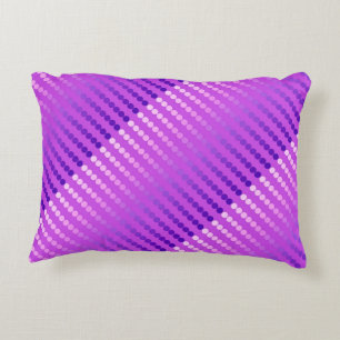 Cojín Decorativo Puntos de satén - violeta y orquídea