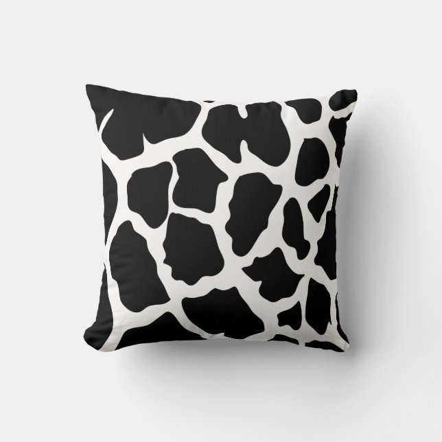 Cojín Decorativo Puntos en negro (Anverso)