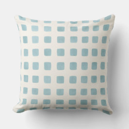 Cojín Decorativo Puntos nórdicos azul cielo