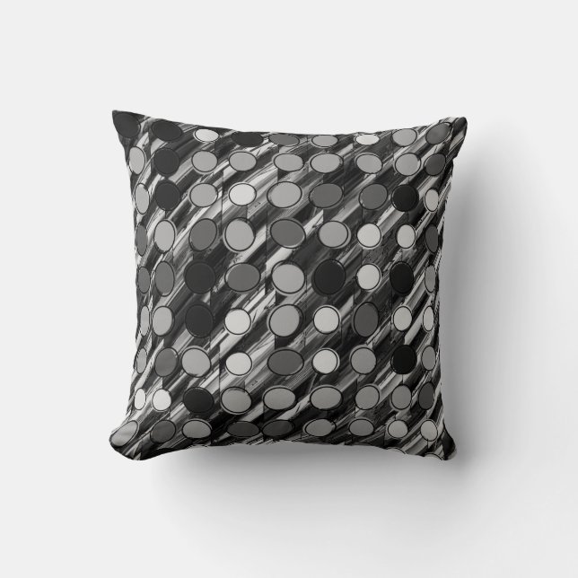 Cojín Decorativo Puntos retro (Anverso)