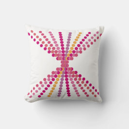 Cojín Decorativo Puntos rosados