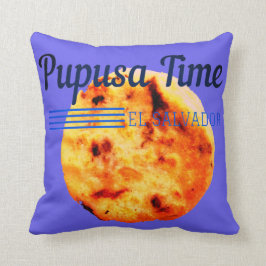 Cojín Decorativo Pupusa Time El Salvador