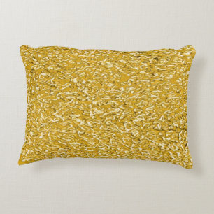 Cojín Decorativo PURE GOLD Splatt Pattern + tu texto / foto