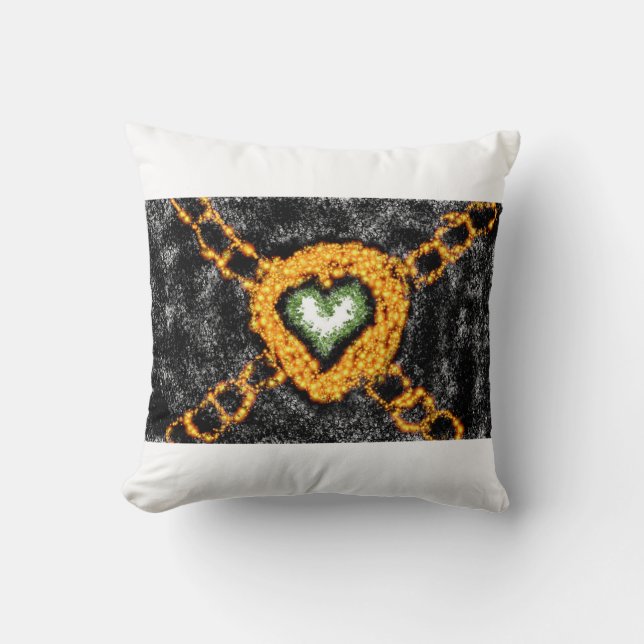 Cojín Decorativo Pureza "Serie de fusiles" ininterrumpida (Anverso)