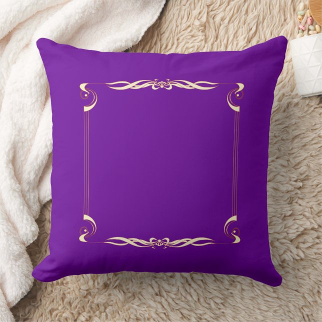 Cojín Decorativo Purple (Manta)