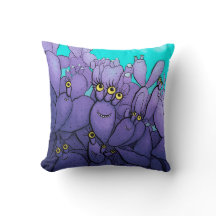 Purple Cactus Funny Succulum
