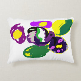 Cojín Decorativo Purple hummingbird and flowers 