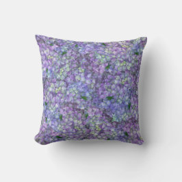Cojín Decorativo Purple hydrangea flowers
