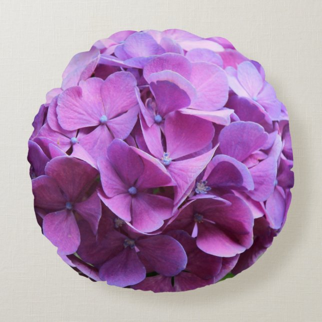 Cojín decorativo Purple Hydrangea Petal (Anverso)