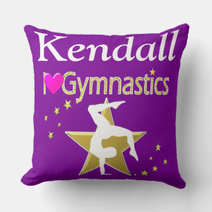 COJÍN DECORATIVO PURPLE LOVE GYMNASTICS PILLOW