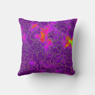 Cojín Decorativo Purple Maze