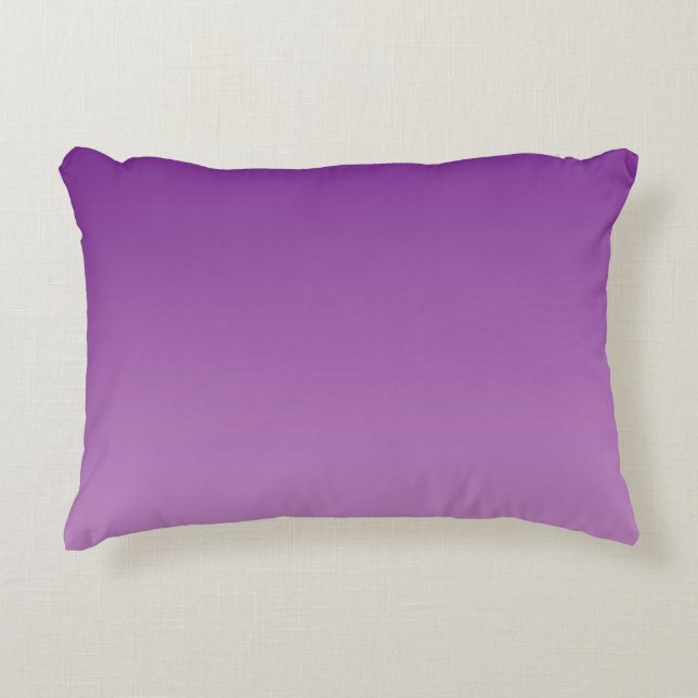 Cojín Decorativo "Purple Ombre" (Anverso)