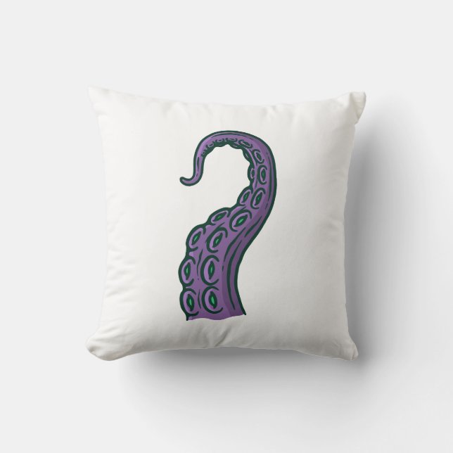 Cojín Decorativo Purple Tentacle (Anverso)