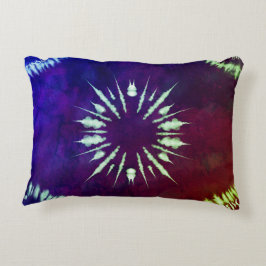 Cojín Decorativo Purple Tie dye Accent Pillow