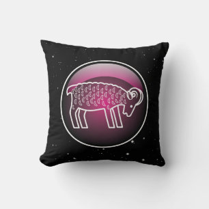 Cojín Decorativo Purple Zodiac Aries