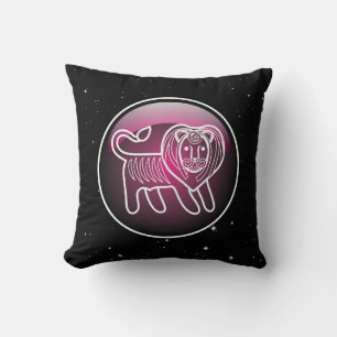 Cojín Decorativo Purple Zodiac Leo