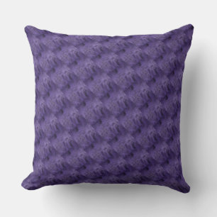 Cojín decorativo púrpura de Pluma de Lavanda