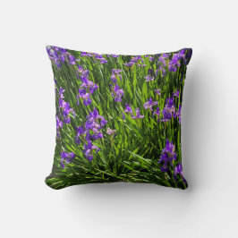 Cojín Decorativo Púrpura Iris Pillow