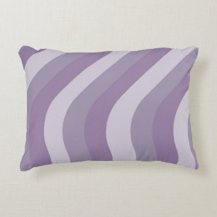 Cojín Decorativo Púrpura Liquida Swirl Flow Groovy Stripe Y2K Patte