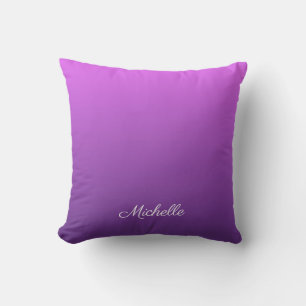 Cojín Decorativo Púrpura personalizado