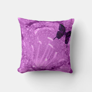 Cojín Decorativo Púrpura por todas partes