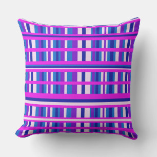 Cojín Decorativo Púrpura Púrpura Azul Plástica