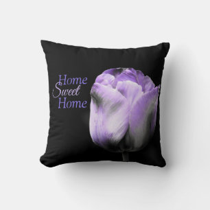 Cojín Decorativo Púrpura y griega Tulipán CASA DULCE