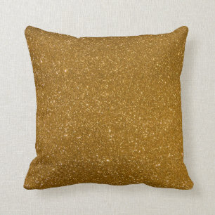 Cojín Decorativo Purpurina de oro