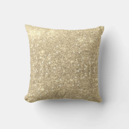 Cojín Decorativo Purpurina de oro Faux Sparkle