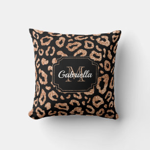 Cojín Decorativo Purpurina Leopard Print