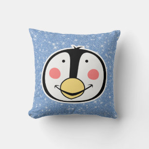 Cojín Decorativo Purpurina Penguin
