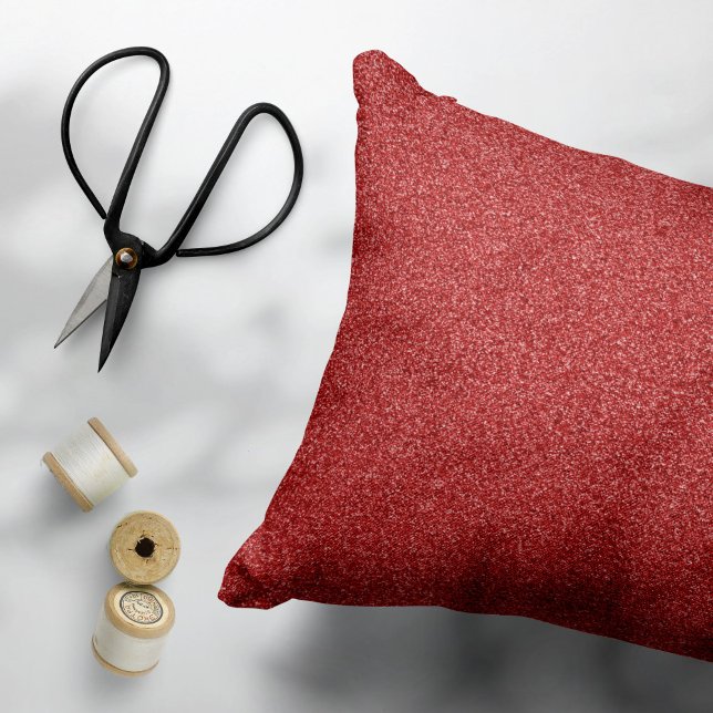 Cojín Decorativo Purpurina Rojo, Esparkle, Fondo Purpurina (Subido por el creador)
